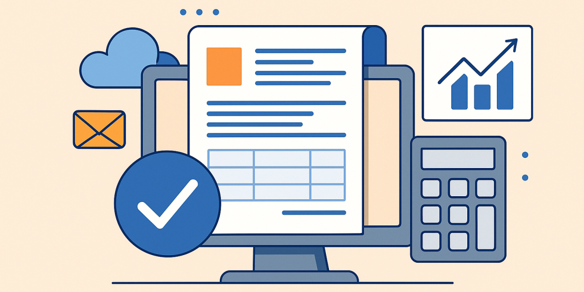 E-fatura ve KOBİ’ler için dijital dönüşüm görseli