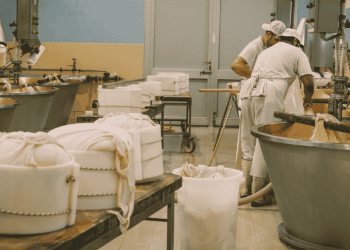 Kurumsallaşma sürecinde toplantı yapan aile işletmesi yöneticileri