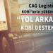 CAG Logistics KOBİ’lere özel “Yol Arkadaşım Destek Paketi” – taşımacılık giderlerinde %3’e varan geri ödeme fırsatı