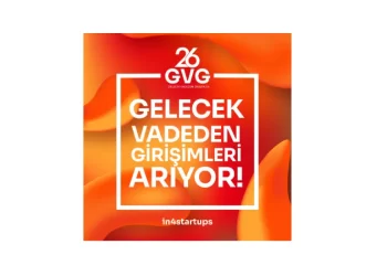 in4startups tarafından düzenlenen Gelecek Vadeden Girişimler 2026 yarışmasının finalistlerinin yer aldığı startup sahnesi