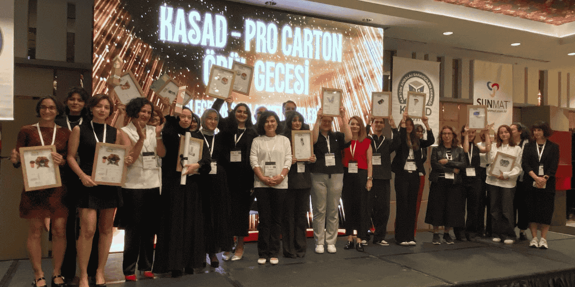 KASAD – Pro Carton Ulusal Ödülleri 2025 kazanan genç tasarımcılar ve ambalaj sektörü ödül töreni