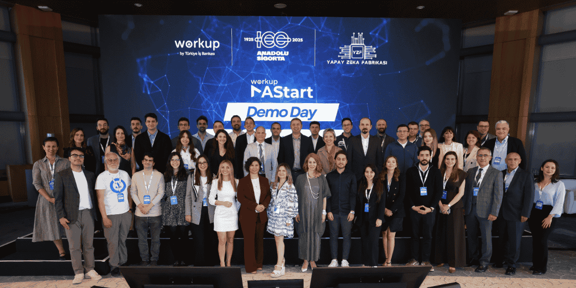 Workup AStart Demo Day 2025 – Anadolu Sigorta girişimcilik programı mezunları ve fon duyurusu