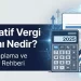 kümülatif vergi matrahı nedir