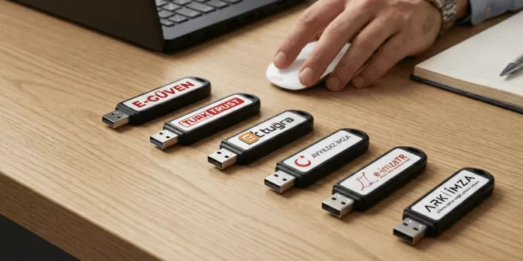 btk elektronik sertifika hzimet saglayicileri eshs e-imza firmalari usb bellekler