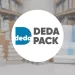 Deda Pack logolu burgu saplı kraft çanta ve baskılı kese kağıtları.
