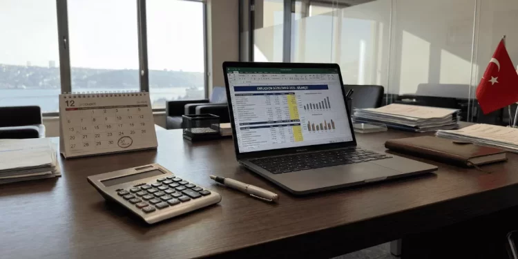 Enflasyon muhasebesi kalkacak mı sorusuna yanıt veren 2025 yılı hesaplama rehberi ve finansal analiz görseli.