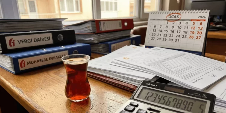 2026 yılında gerçek usul vergilendirme sistemine geçecek esnafın vergi hesaplaması ve masaüstü