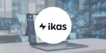ikas e-ticaret logosu ve eticaret görseli
