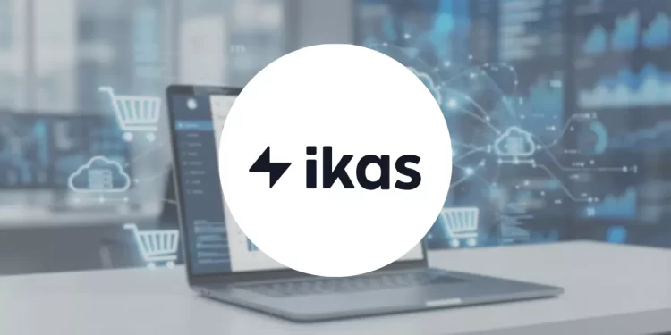 ikas e-ticaret logosu ve eticaret görseli