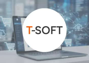 T-Soft e-ticaret yönetim paneli ve entegre mobil uygulama ekranları.