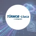 TÜRMOB Luca e-fatura giriş ekranı ve TÜRMOB logosu.
