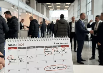 şubat ayı fuarlarını gösteren takvim