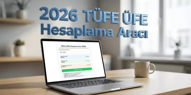 TÜFE ÜFE Hesaplama Aracı 2026 - Güncel TÜİK Verileri ile bilgisayar