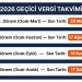 KOBİ sahibi geçici vergi dönemleri 2026 takvimini incelerken — beyanname tarihleri ve ödeme süreleri rehberi
