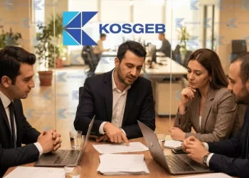 KOSGEB jüri toplantısında değerlendirme kurulu iş planlarını 100 puan üzerinden inceliyor