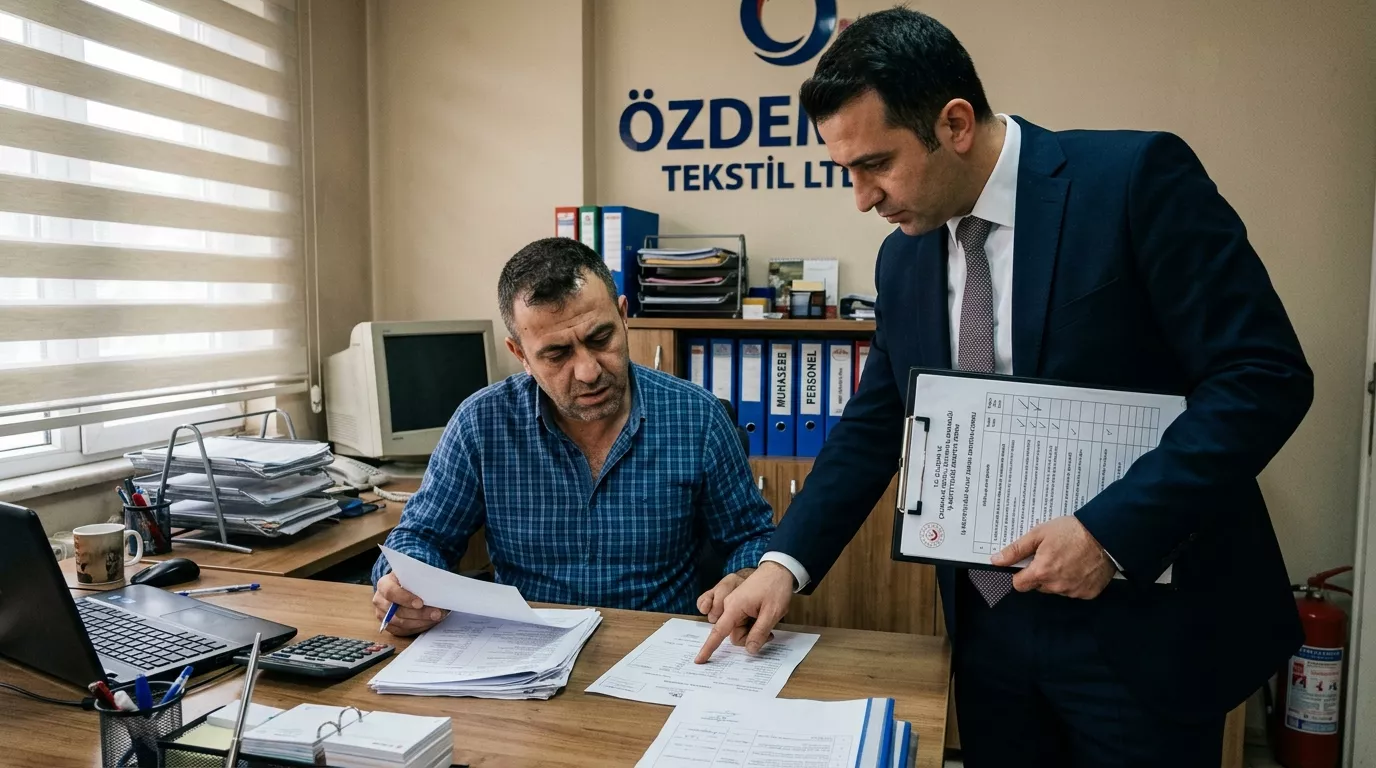 Belgesiz çalışan istihdam eden işverene idari para cezası – iş müfettişi denetimi