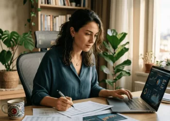 Girişimci şahıs şirketi vergi hesaplaması yaparken — 2026 şahıs şirketi vergi dilimleri, oranlar ve limited şirket karşılaştırma rehberi