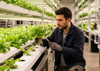 Topraksız tarım devlet desteği 2026 — genç çiftçi kapalı alan hidroponik sistemde marul ve bitki yetiştiriciliği TKDK IPARD III hibe rehberi