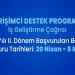 KOSGEB girişimci destek programı 2026 2. dönem başvuru tarihleri