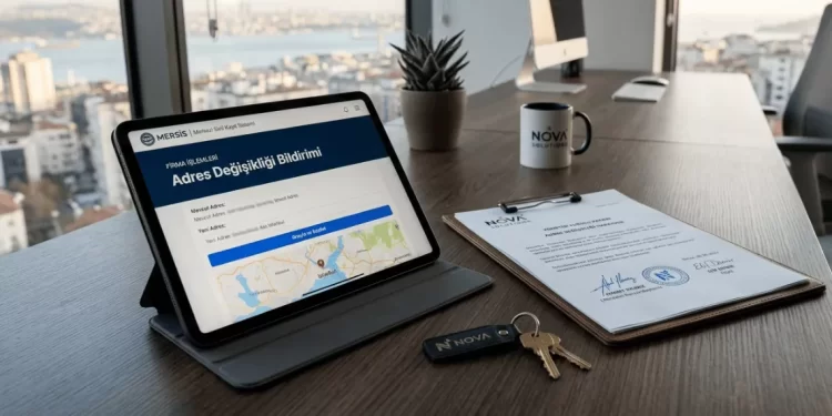 026 Limited şirket adres değişikliği tescil süreci, MERSIS başvurusu ve ticaret odası işlemleri rehberi.