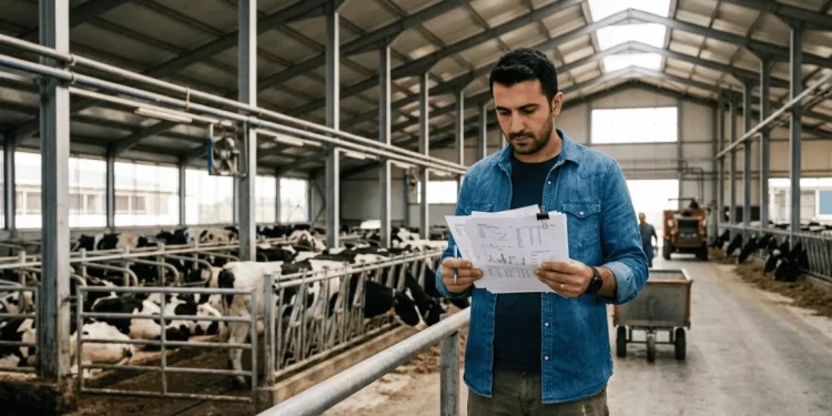 TKDK hibe şartları 2026 — genç çiftçi tarım işletmesinde IPARD III başvuru belgelerini inceliyor geri ödemesiz hibe rehberi