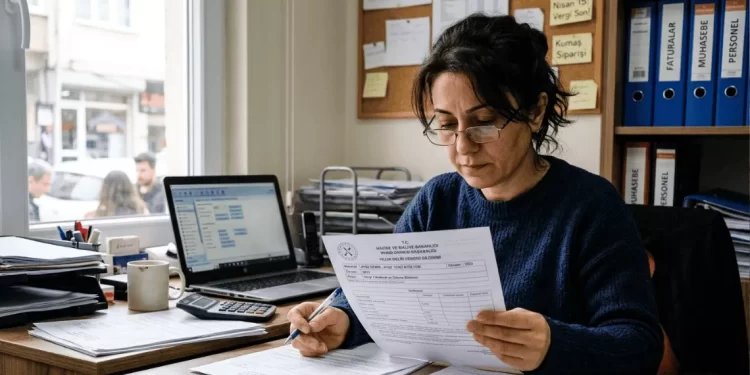 Vergi cezalarında indirim - KOBİ sahibi vergi ihbarnamesini inceliyor Title: Vergi Cezalarında İndirim 2026: VUK 376 Rehberi