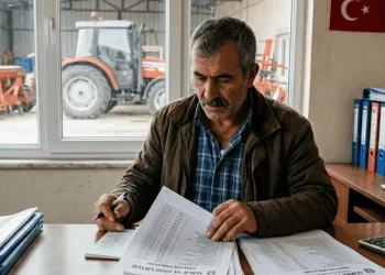 KKYDP satın alma süreci - çiftçi tarım ekipmanı tekliflerini inceliyor