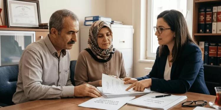 Veraset ve intikal vergisi 2026 - aile miras belgelerini avukatla inceliyor